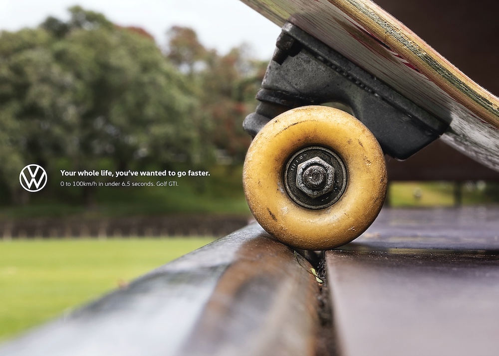 Volkswagen harnesses the feeling of faster in new VW Golf GTI campaign via DDB Aotearoa