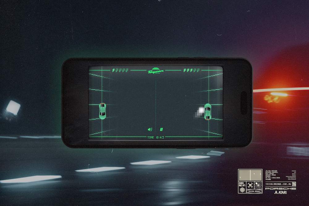 Porsche and Atari put two Taycans head-to-head in the world’s best game of Pong in new campaign via DDB Group Melbourne and Airbag