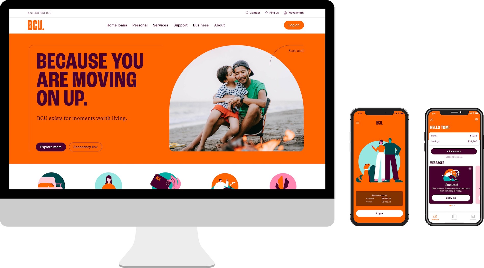 Customer-owned bank BCU unveils refreshed brand and ‘Because you’ positioning via VMLY&R