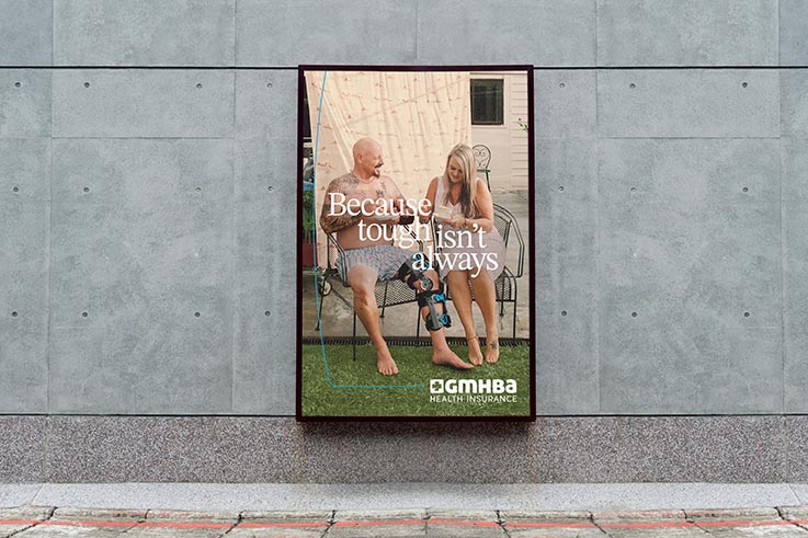 GMHBA shows reasons for health insurance in new brand campaign via Howatson+Company