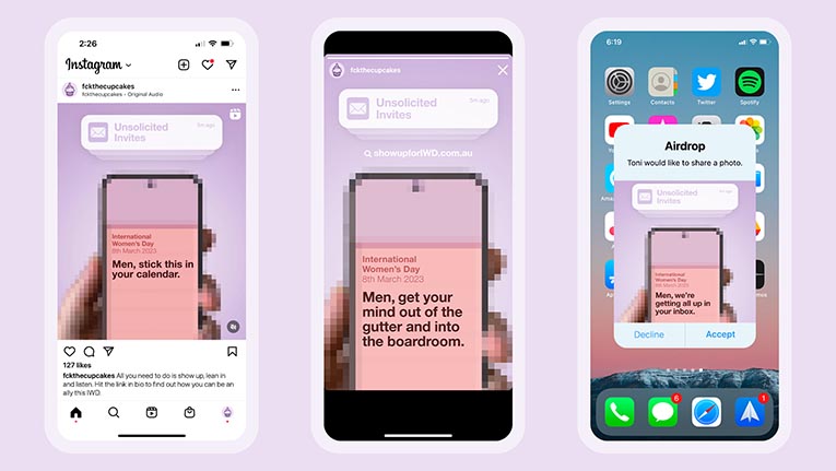 Fck The Cupcakes and Innocean ask men to ‘show up’ for International Women’s Day