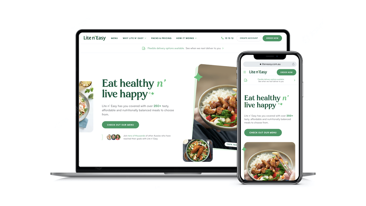 Lite n’ Easy makes healthy living even easier with new digital customer experience via Hardhat