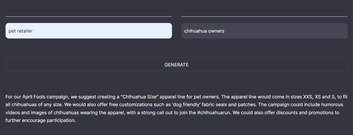 Is AI the latest creative campaign development tool? Reprise Digital launches AIpril Fools Campaign Generator