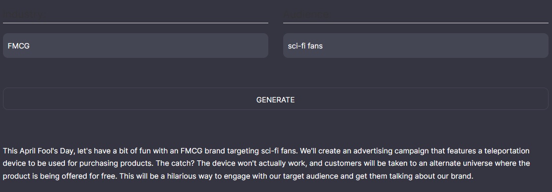 Is AI the latest creative campaign development tool? Reprise Digital launches AIpril Fools Campaign Generator
