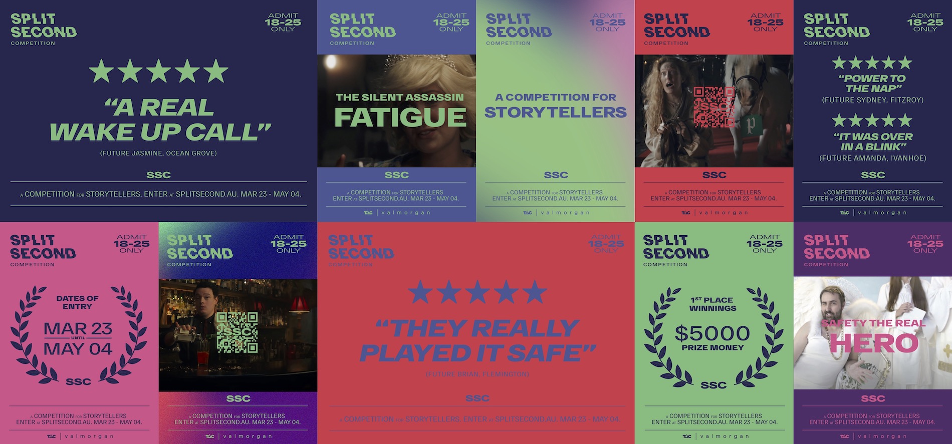 TAC and TABOO launch 5th Annual ‘Split Second’ Competition with production partner Sweetshop