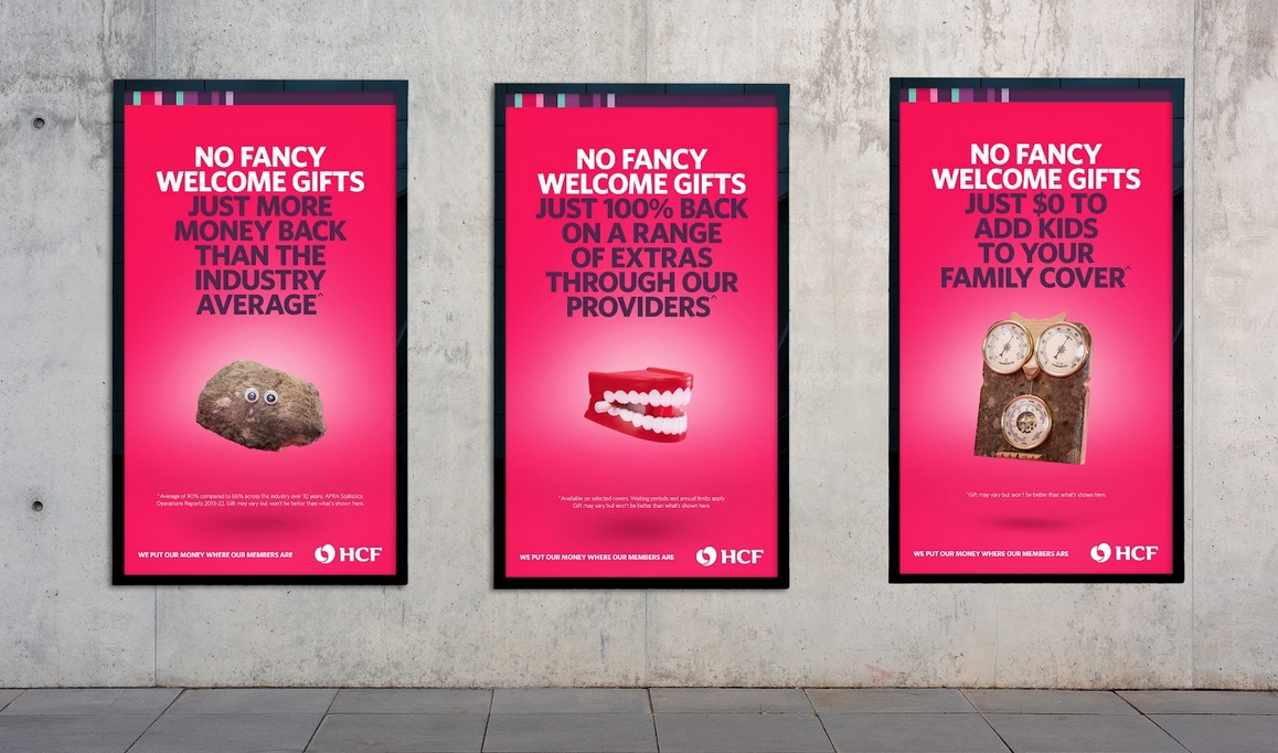 HCF launches new brand platform with a not-so-fancy giveaway via Clemenger BBDO