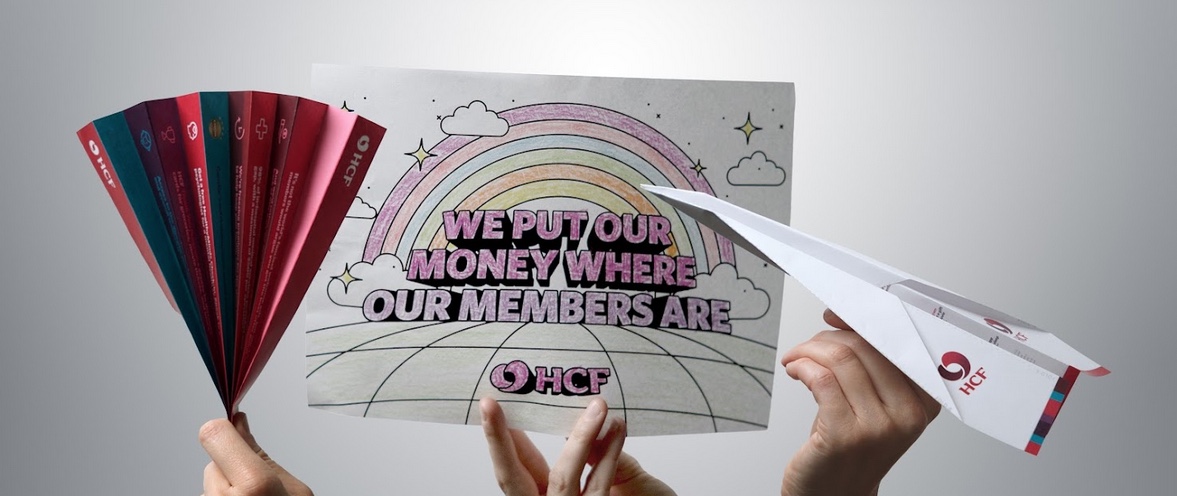 HCF launches new brand platform with a not-so-fancy giveaway via Clemenger BBDO