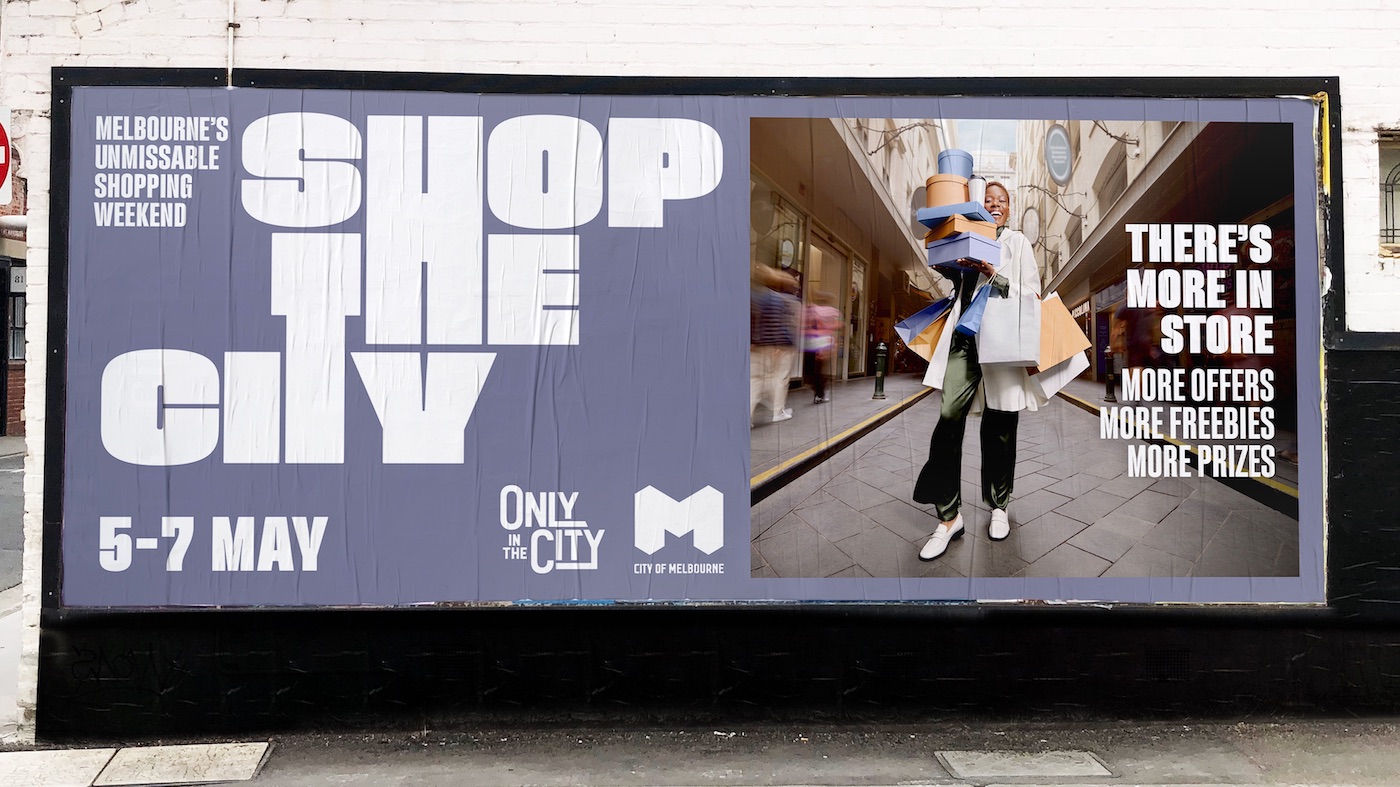 City of Melbourne launches new ‘Shop the City’ brand platform via cummins&partners