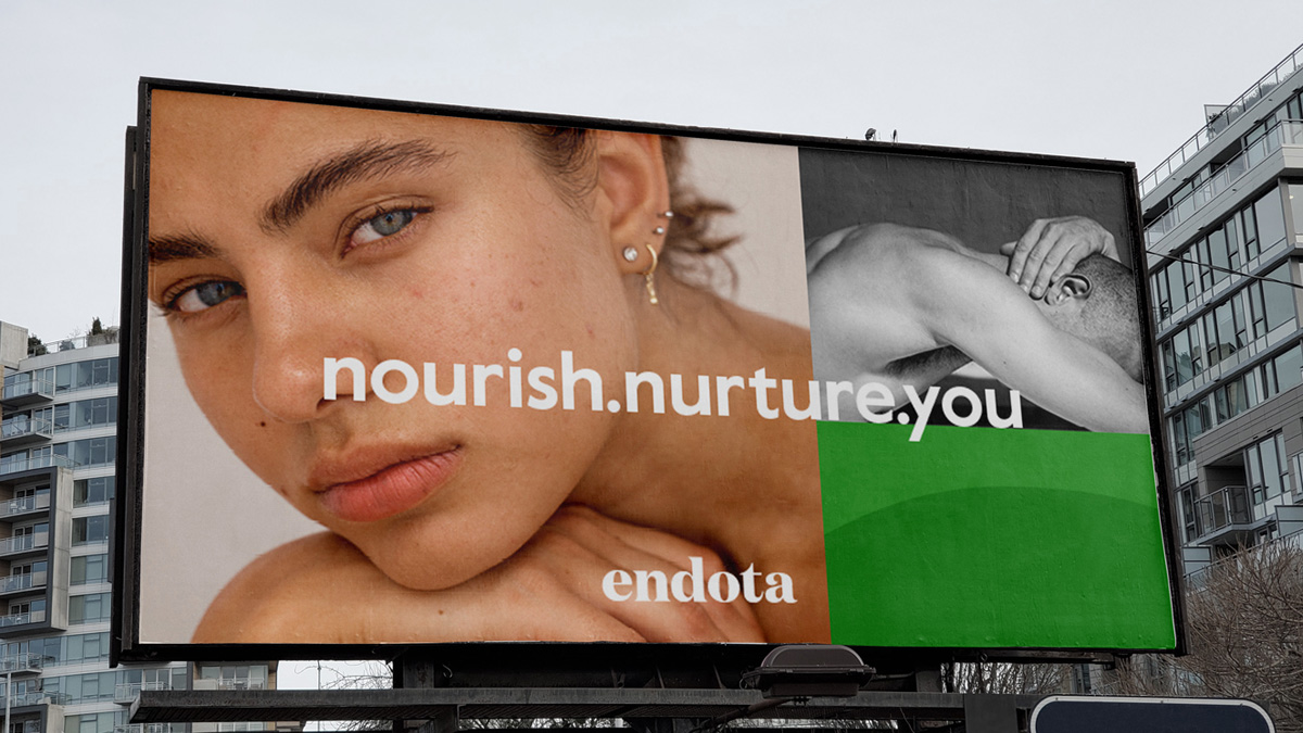 endota celebrates wellbeing and strength with new brand evolution via Bastion