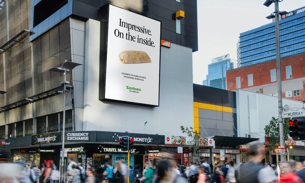 Zambrero honours the burrito this National Burrito Day in new campaign via Today the Brave