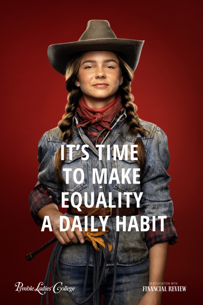 Merv’s Alina Gozin’a shoots latest brand campaign for Pymble Ladies College