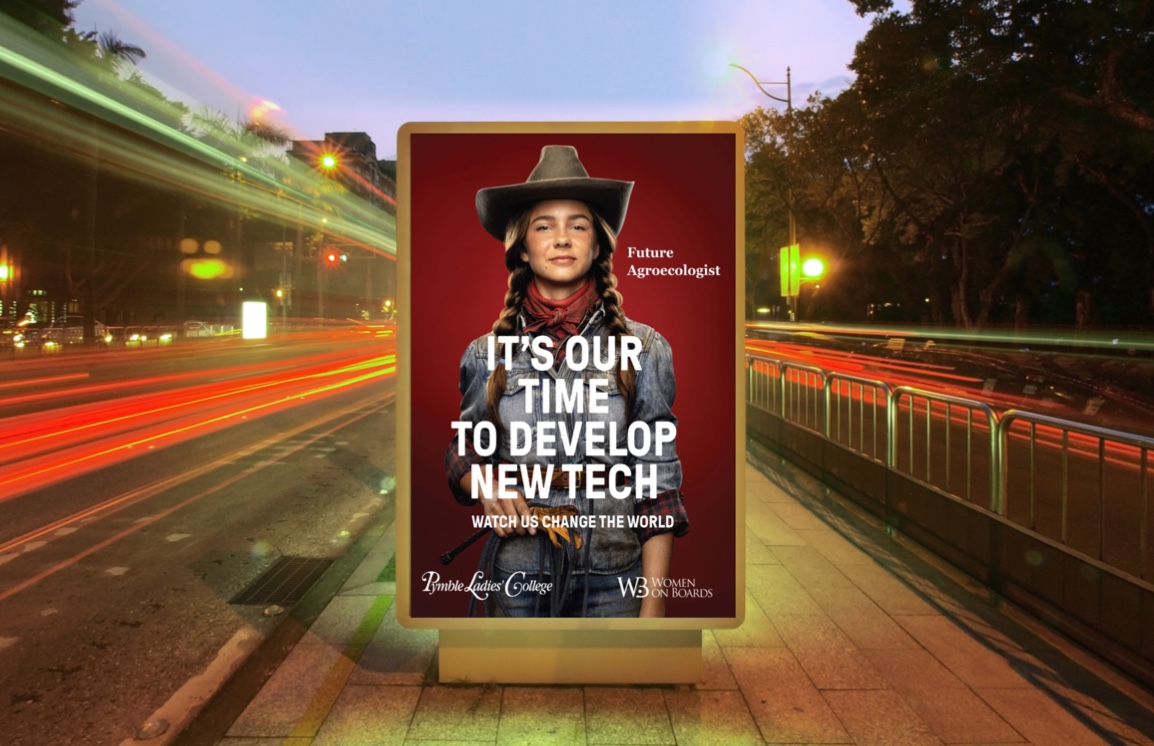 Merv’s Alina Gozin’a shoots latest brand campaign for Pymble Ladies College