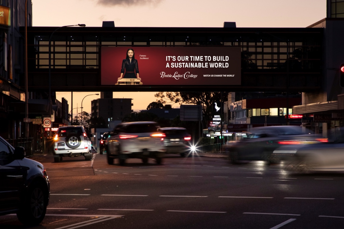 Merv’s Alina Gozin’a shoots latest brand campaign for Pymble Ladies College