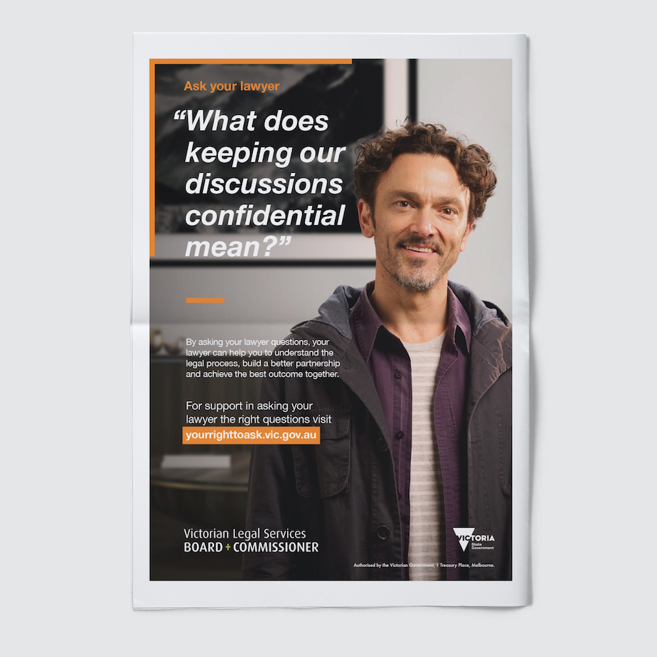 VLSB+C empowers Victorians to understand their legal rights in new campaign via ThinkHQ