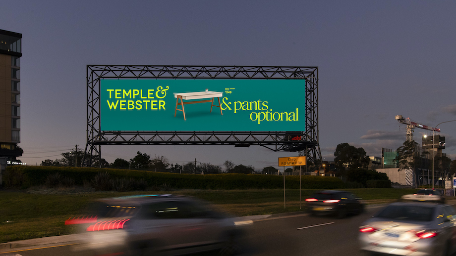 Temple & Webster makes every space beautiful in latest campaign via Howatson+Company