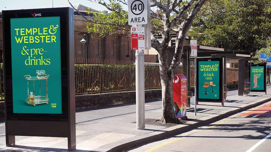 Temple & Webster makes every space beautiful in latest campaign via Howatson+Company