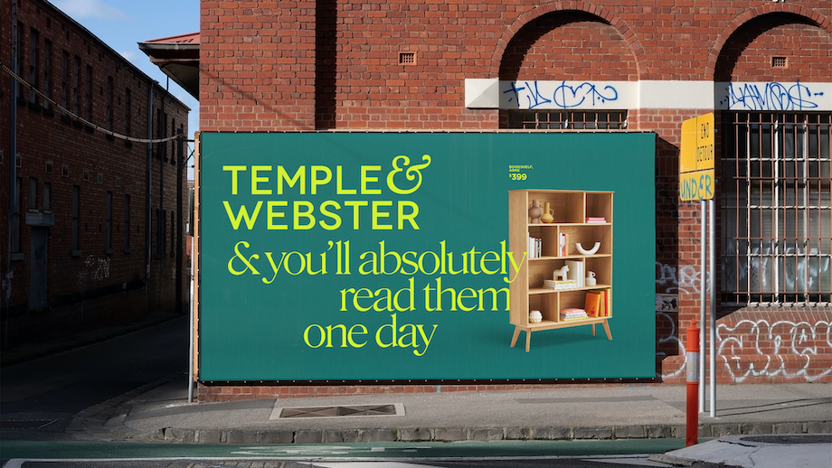 Temple & Webster makes every space beautiful in latest campaign via Howatson+Company