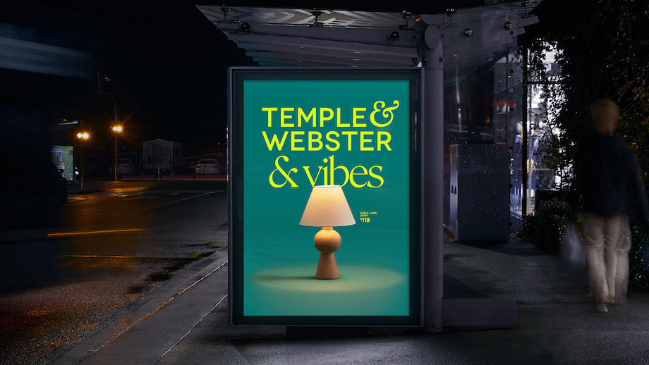 Temple & Webster makes every space beautiful in latest campaign via Howatson+Company