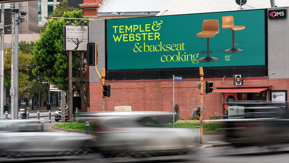 Temple & Webster makes every space beautiful in latest campaign via Howatson+Company