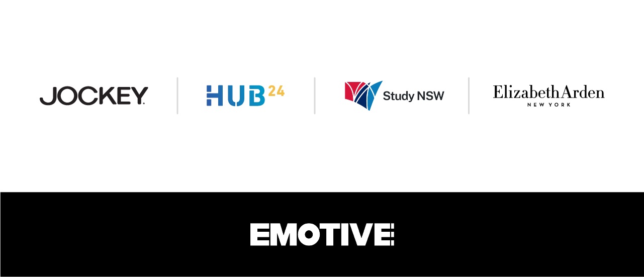 Emotive announces four new clients: Investment NSW, HUB24, Elizabeth Arden and Jockey