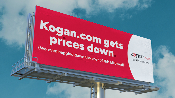 Kogan.com launches new ‘Clickin’ Awesome’ brand platform via Hardhat