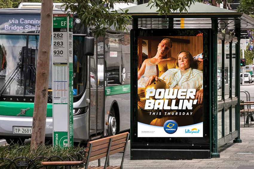 Powerballin’. It’s an attitude and a new campaign for Lotterywest via 303 MullenLowe, Perth