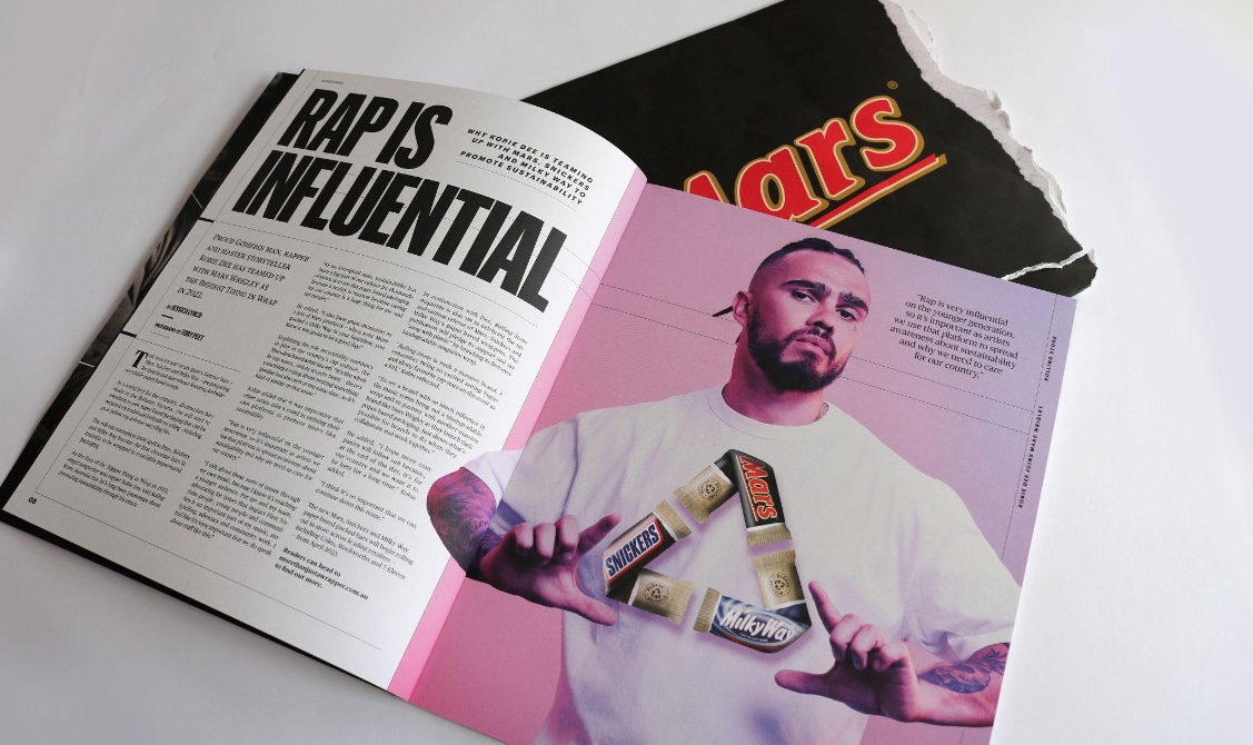 Mars Wrigley + Rolling Stone create ‘The biggest thing in wrap’ via Thinkerbell +  EssenceMediacom