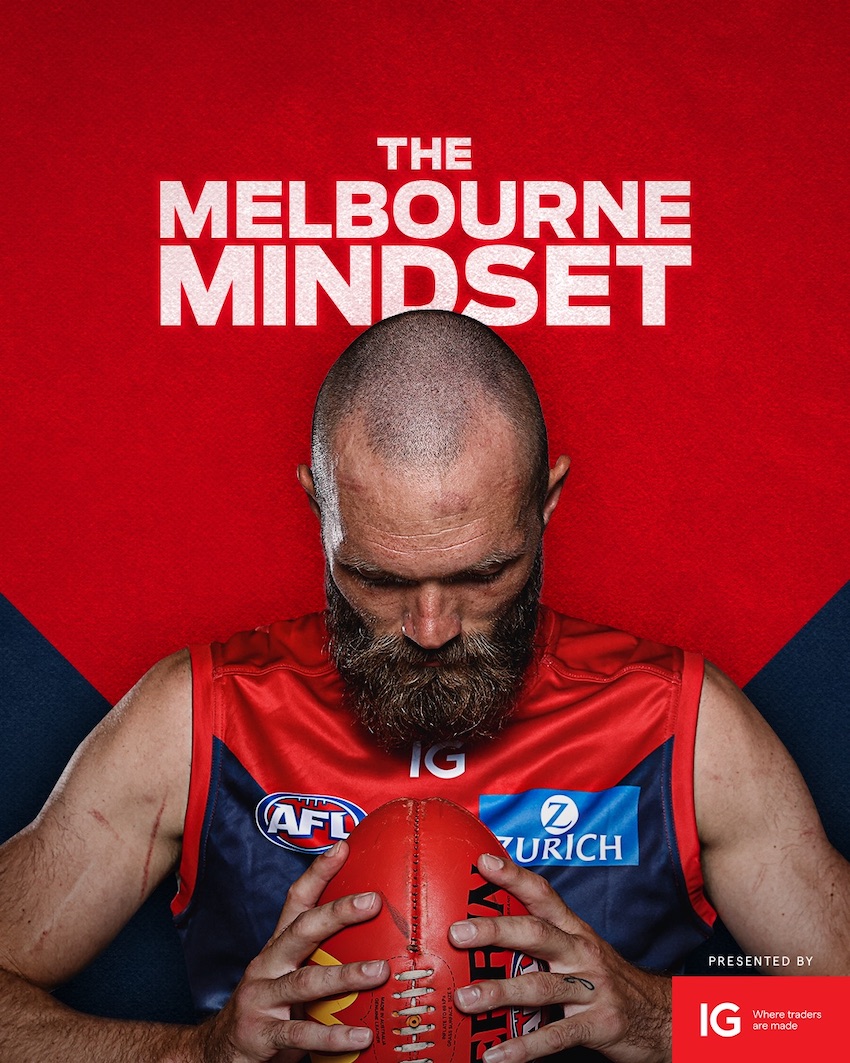 Melbourne Football Club and IG Australia launch The Melbourne Mindset series via Sunday Gravy, Wavemaker and Dentsu Creative Public Relations