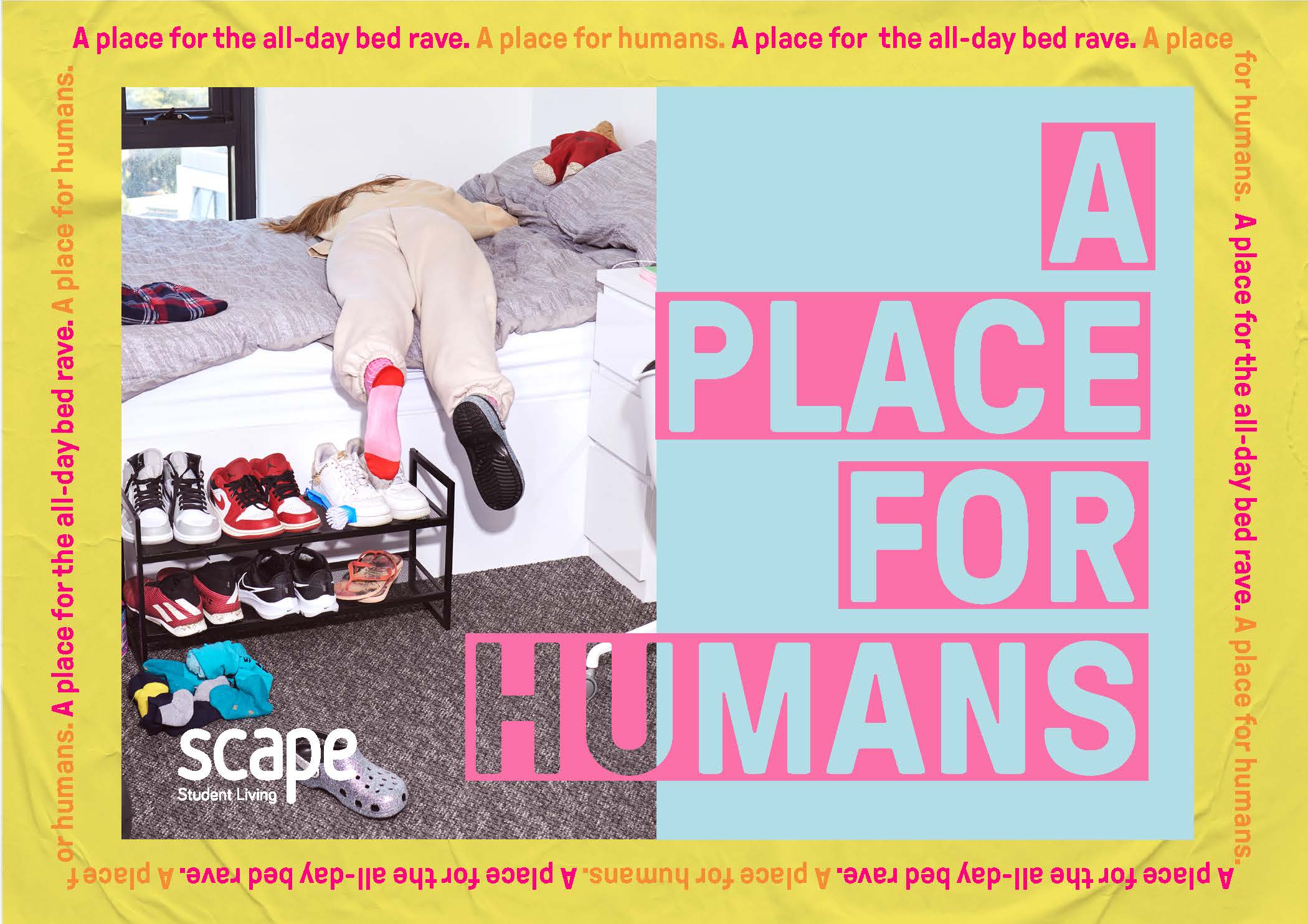 Scape heroes the real in new integrated ‘A Place For Humans’ campaign via Jane Doe Creation