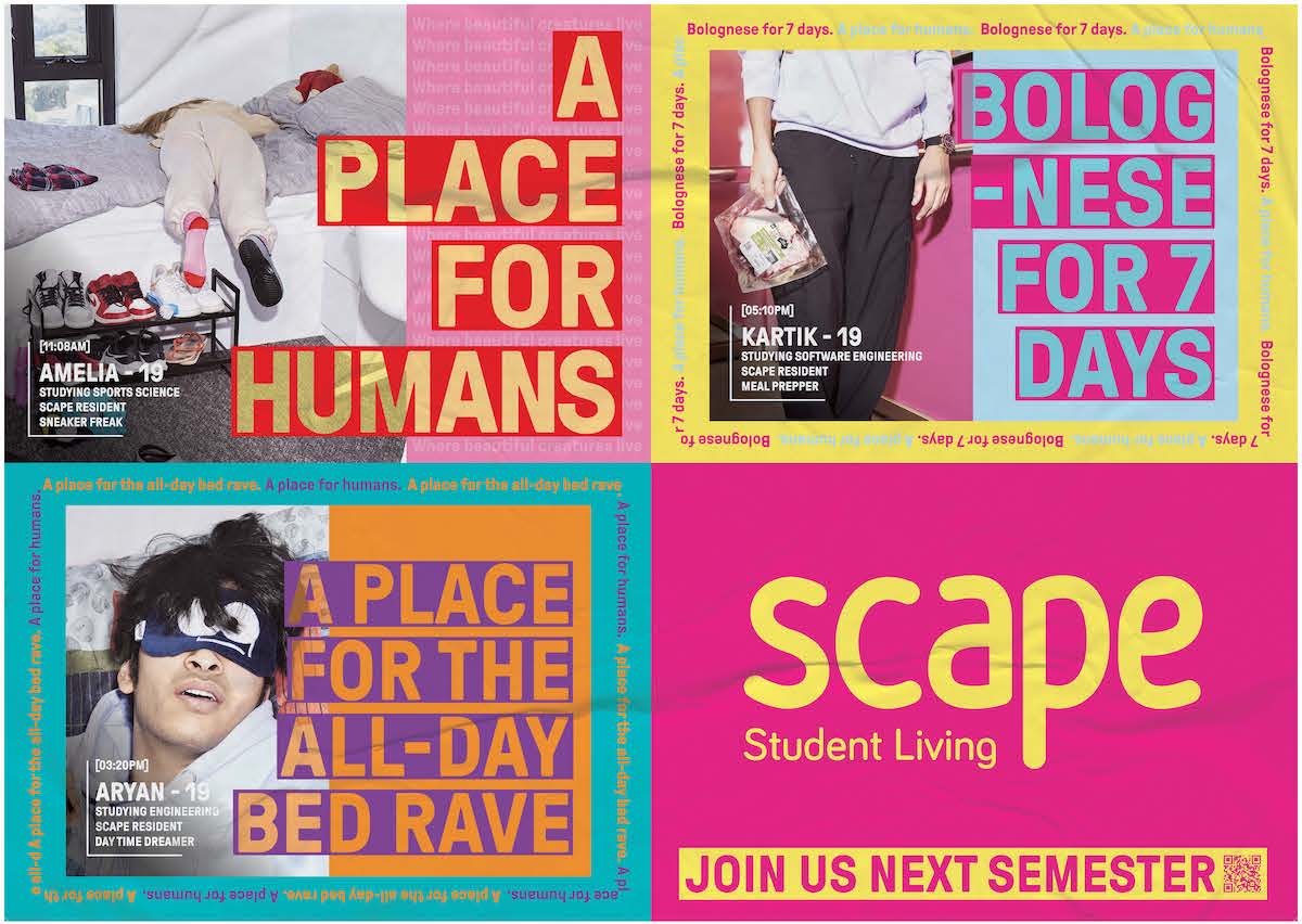 Scape heroes the real in new integrated ‘A Place For Humans’ campaign via Jane Doe Creation