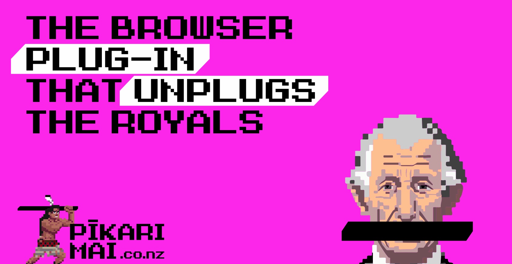 Ringatoi Maori + Colenso BBDO create online tool that replaces royal gossip with indigenous news