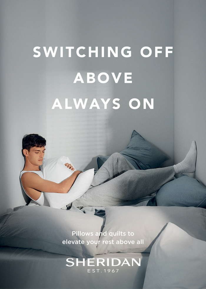Sheridan places ‘Rest Above All’ in a multitude of locations to launch new platform via Fabric