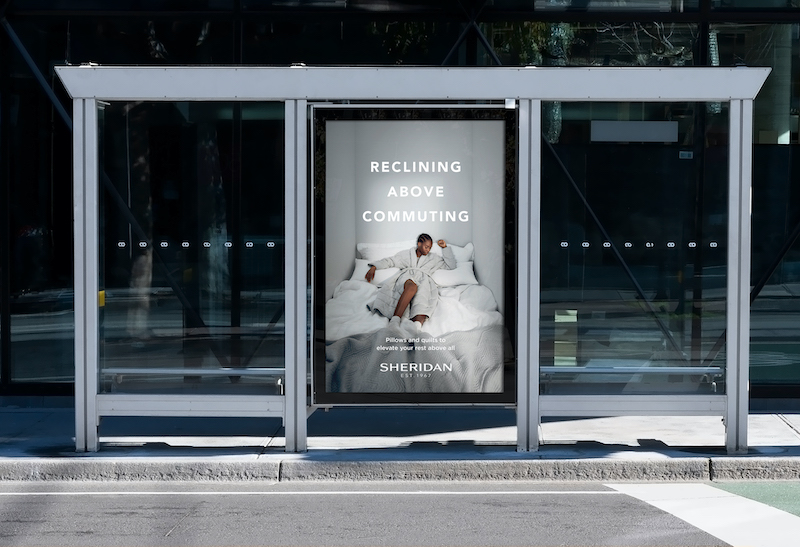 Sheridan places ‘Rest Above All’ in a multitude of locations to launch new platform via Fabric
