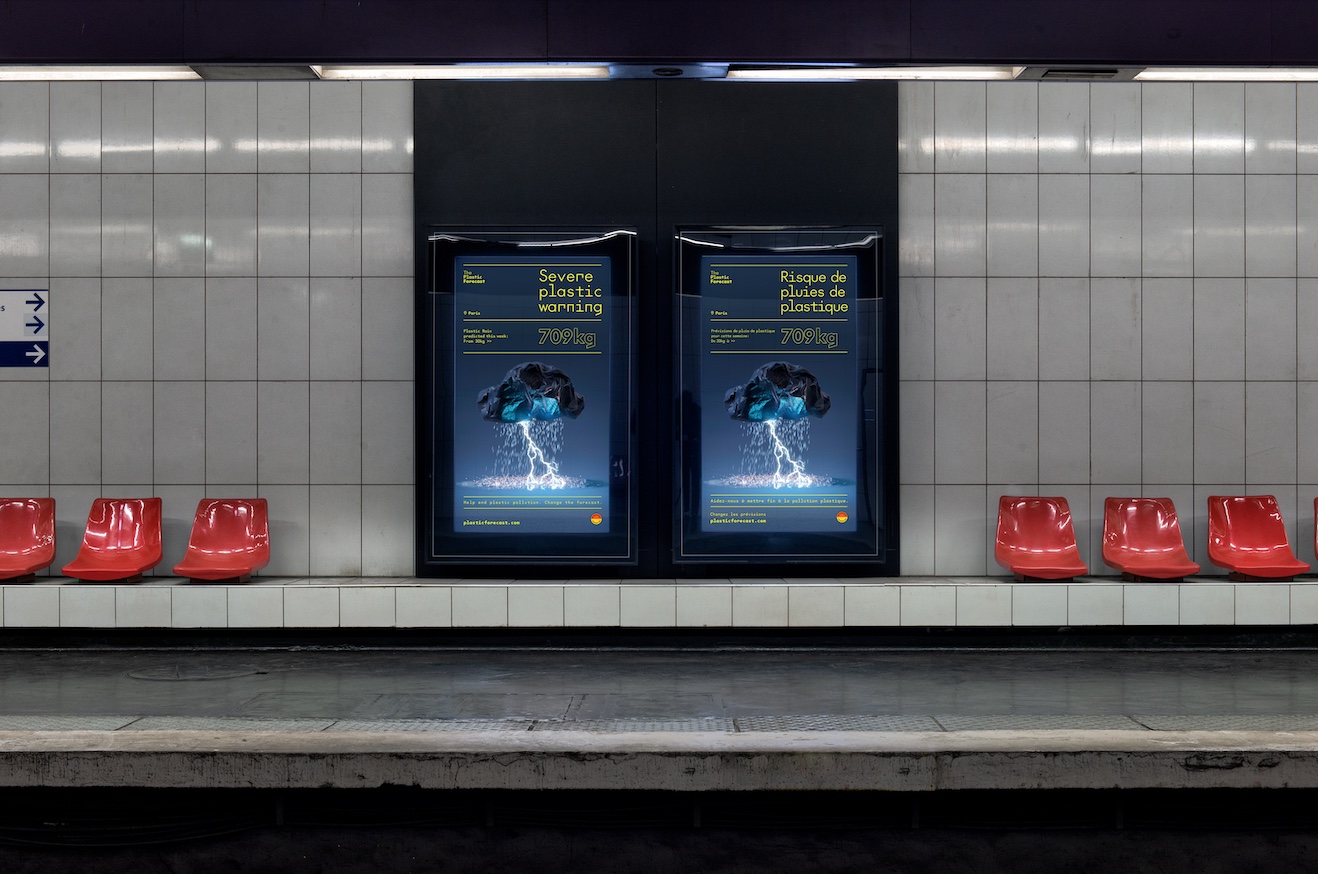 Minderoo Foundation unveils alarming new weather metric ‘The Plastic Forecast’ in Paris in new campaign via M&C Saatchi Australia