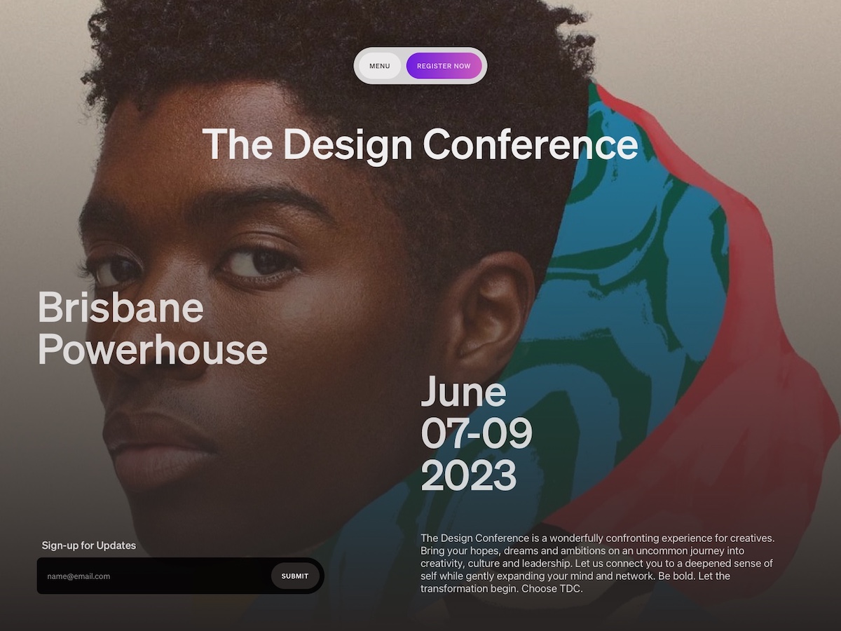 Streaming live: The Design Conference kicks off Wednesday, June 7 ~ 20% off for CB readers