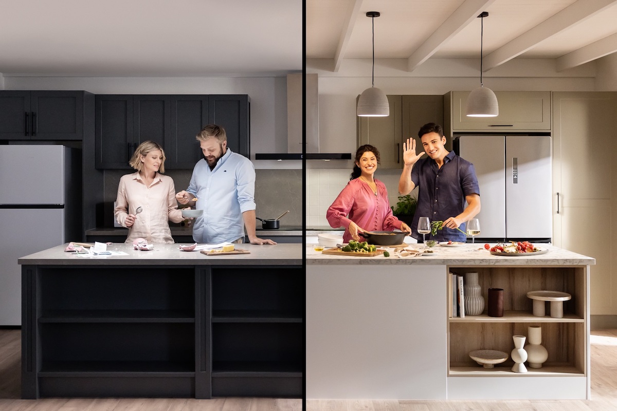 Kaboodle kitchen celebrates the affordability of DIY design + installation in new work via VMLY&R