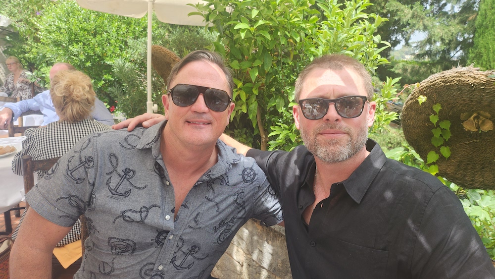 The Legendary CB Colombe d’Or Lunch – The heavy ad hitters hit the rosé in St Paul de Vence