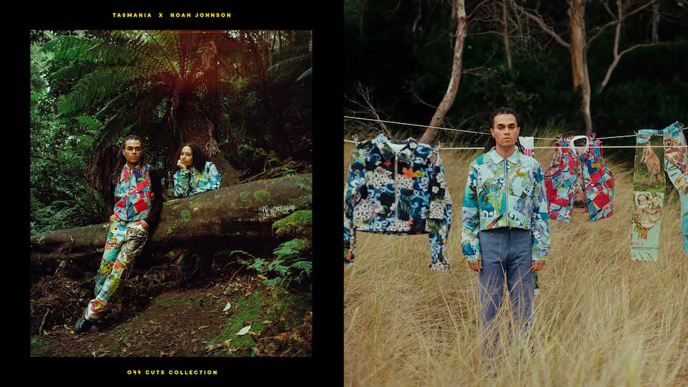 Tourism Tasmania and Noah Johnson upcycle discarded summer souvenirs to create ‘Off Cuts’ clothing range for the ‘Off Season’ via BMF