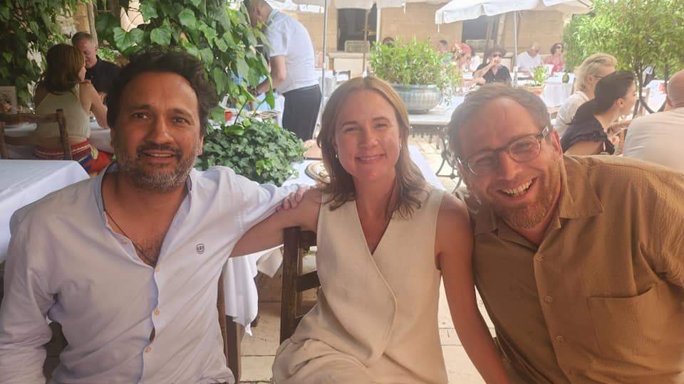 The Legendary CB Colombe d’Or Lunch – The heavy ad hitters hit the rosé in St Paul de Vence
