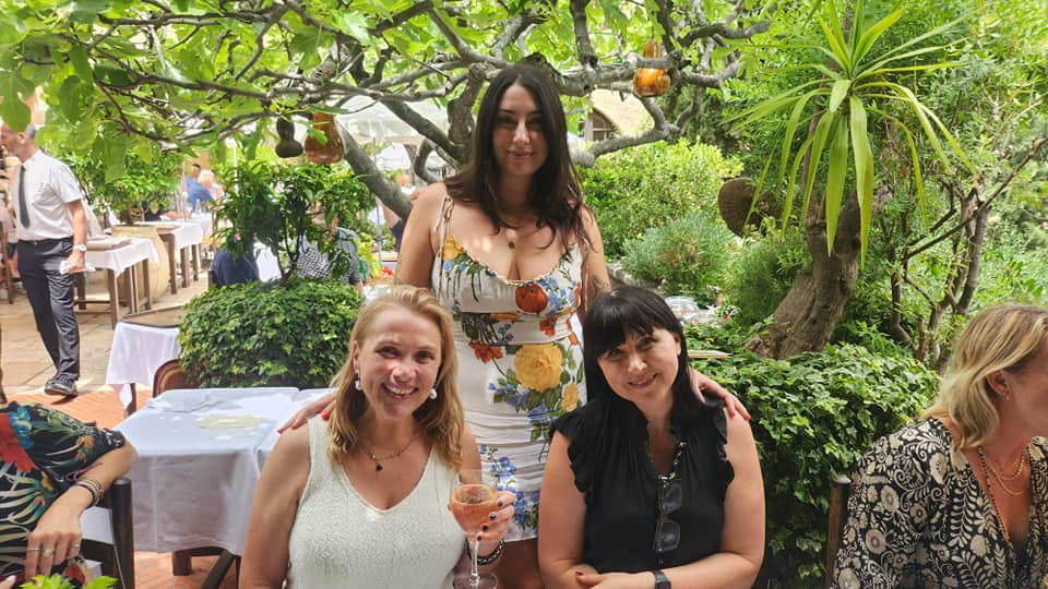The Legendary CB Colombe d’Or Lunch – The heavy ad hitters hit the rosé in St Paul de Vence