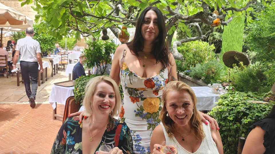 The Legendary CB Colombe d’Or Lunch – The heavy ad hitters hit the rosé in St Paul de Vence