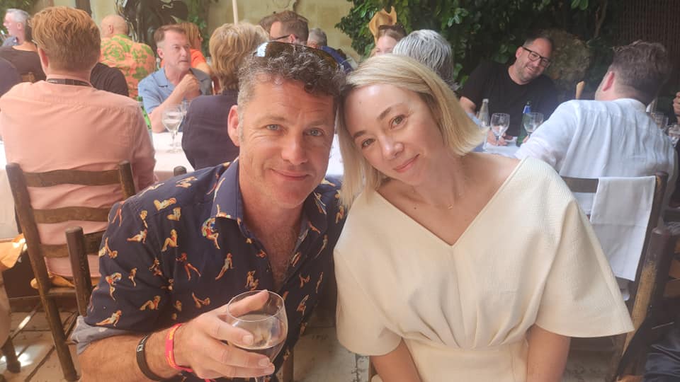 The Legendary CB Colombe d’Or Lunch – The heavy ad hitters hit the rosé in St Paul de Vence