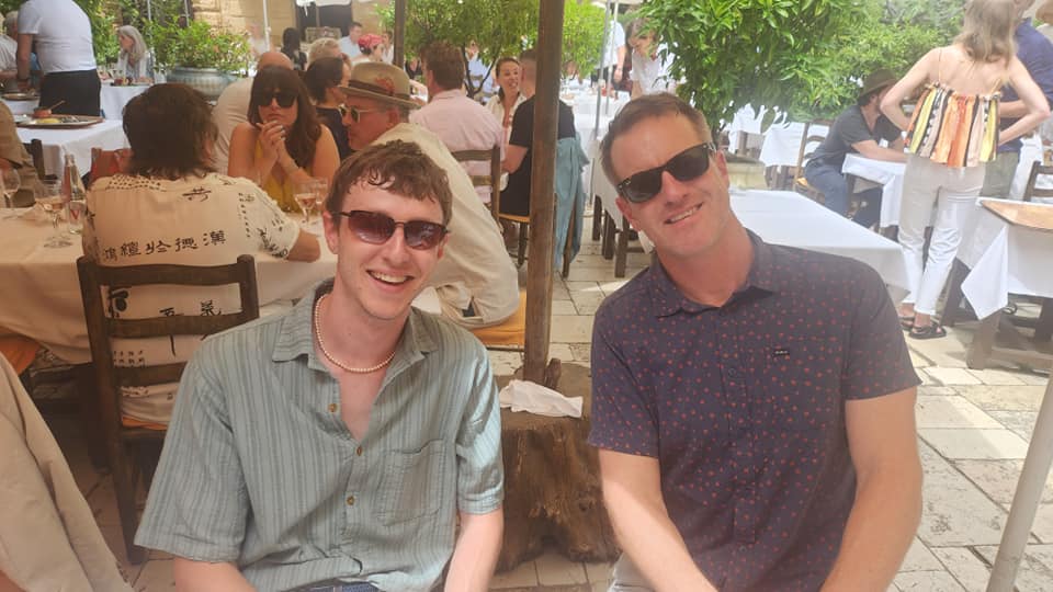 The Legendary CB Colombe d’Or Lunch – The heavy ad hitters hit the rosé in St Paul de Vence