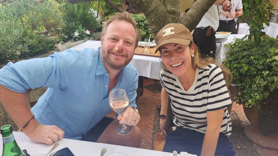 The Legendary CB Colombe d’Or Lunch – The heavy ad hitters hit the rosé in St Paul de Vence