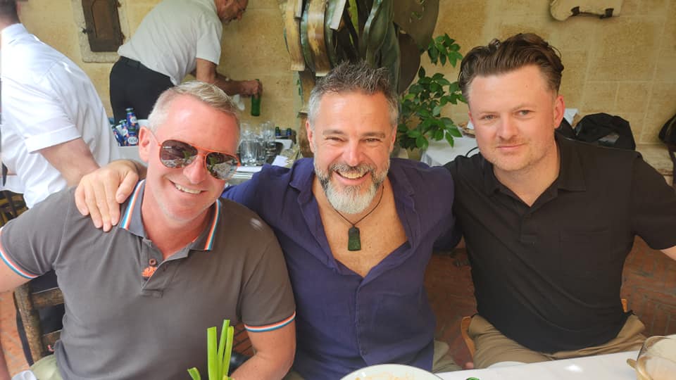 The Legendary CB Colombe d’Or Lunch – The heavy ad hitters hit the rosé in St Paul de Vence