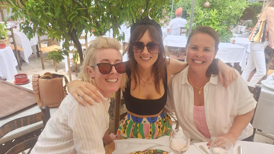 The Legendary CB Colombe d’Or Lunch – The heavy ad hitters hit the rosé in St Paul de Vence