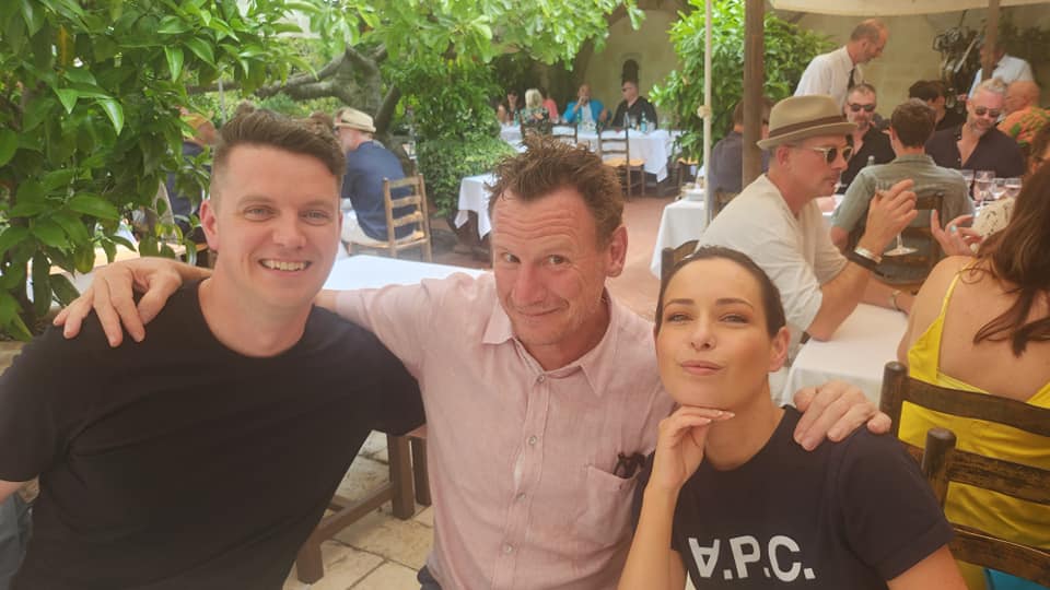 The Legendary CB Colombe d’Or Lunch – The heavy ad hitters hit the rosé in St Paul de Vence