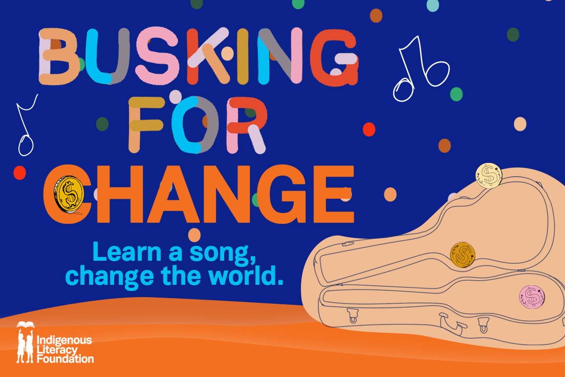 Mindshare helps The Indigenous Literacy Foundation get kids Busking for Change