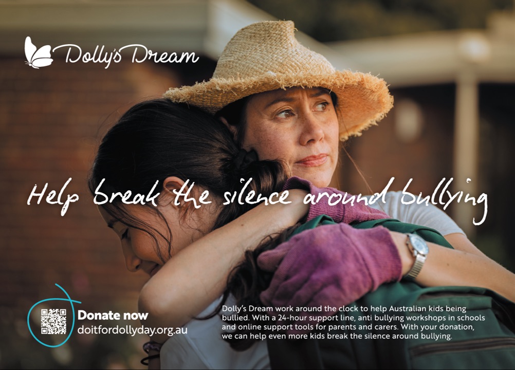 Industry unites to break the silence around bullying with successful Dolly’s Dream campaign