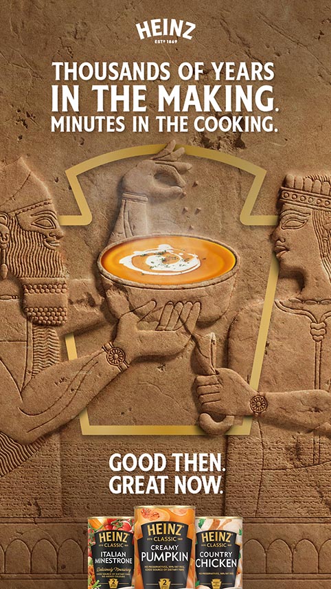 ‘Good then. Great now’: Heinz celebrates history of soup in latest campaign via TBWA\Sydney